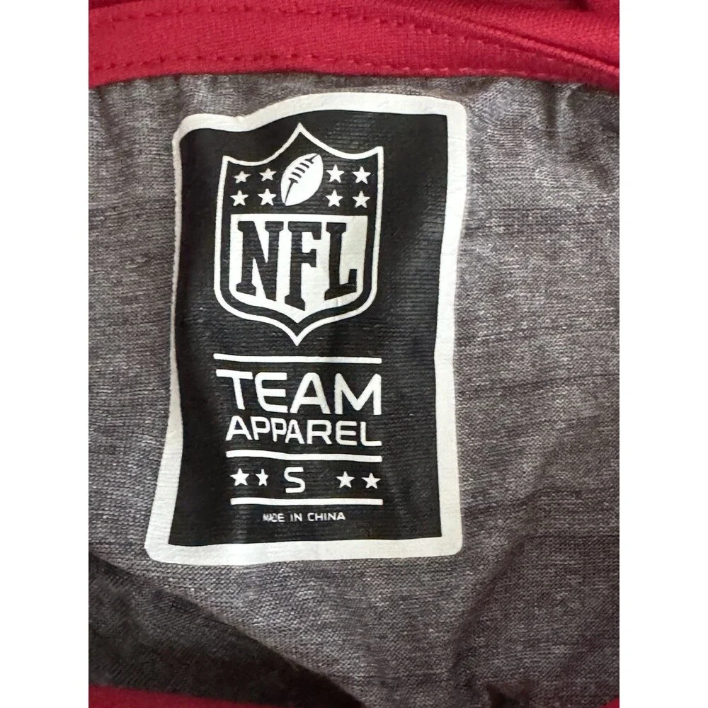 SF 49ers Est 1946 Raglan Hoodie Long Sleeve NFL Team Apparel Small